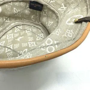Authentic LOUIS VUITTON M77440 Shape Monogram Jacquard hat cotton BeigeBased LOUIS VUITTON M77440 Shape Monogram Jacquard hat cotton  main image 2